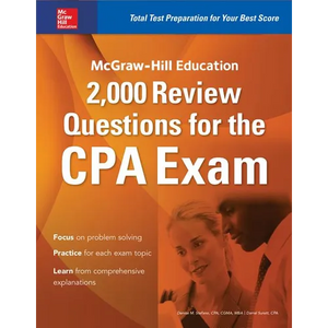 McGraw-Hill Education 2,000 Review Questions for the CPA Exam - Paperback