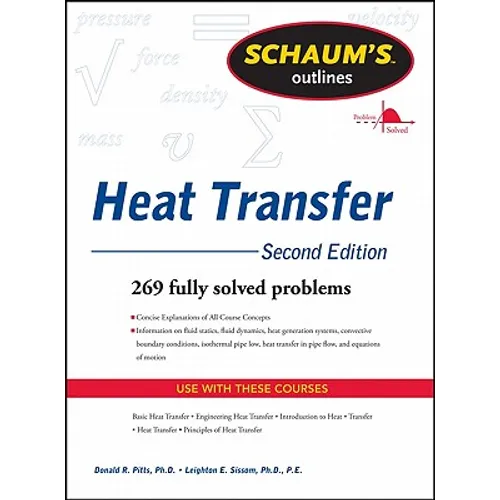 Schaum's Outline of Heat Transfer, 2nd Edition - Paperback