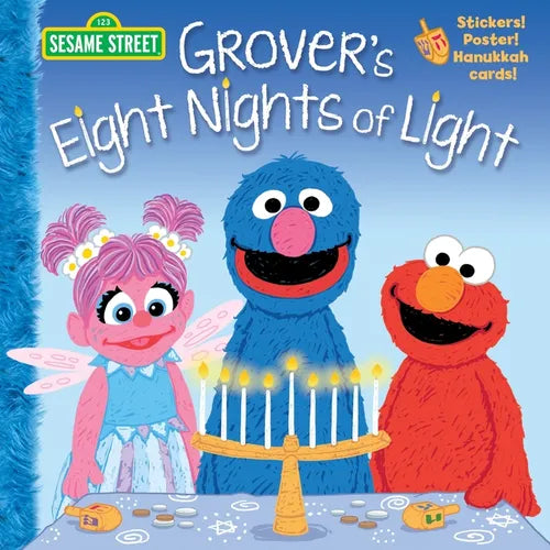 Grover's Eight Nights of Light (Sesame Street) - Paperback