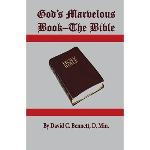 God's Marvelous Book-The Bible - Paperback