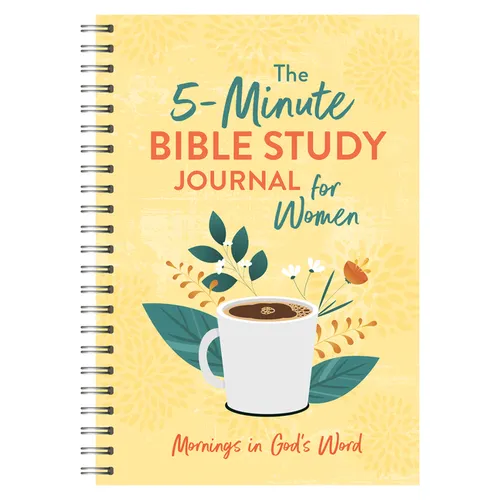 The 5-Minute Bible Study Journal for Women: Mornings in God's Word - Spiral