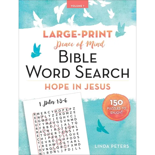 Peace of Mind Bible Word Search: Hope in Jesus - Paperback