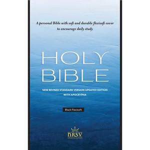 NRSV Updated Edition Bible with Apocrypha (Flexisoft, Black) - Imitation Leather