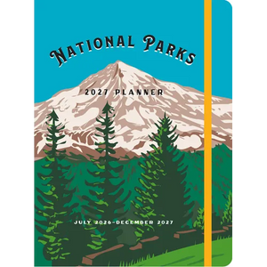 National Parks 2027 Weekly Planner: July 2026 - December 2027 - Hardcover