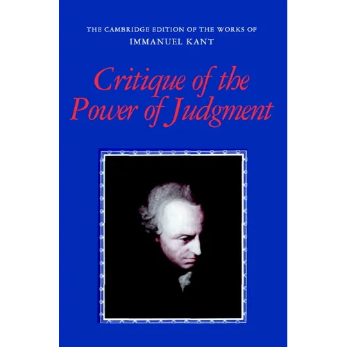 Critique of the Power of Judgment - Paperback