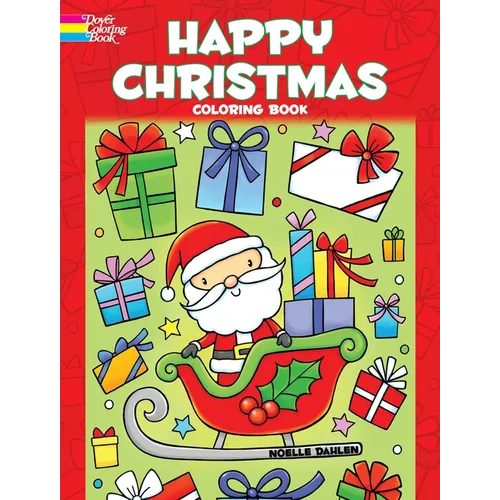 Happy Christmas Coloring Book - Paperback