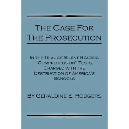 The Case for the Prosecution - Paperback