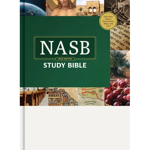 NASB Study Bible, Hardcover - Hardcover
