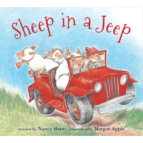 Sheep in a Jeep - Board Book