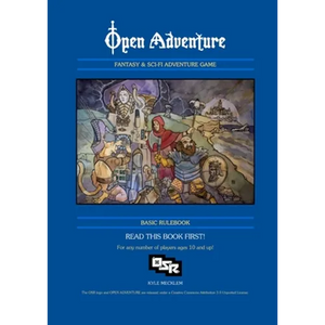 Open Adventure Basic Rulebook (Paperback) - Paperback