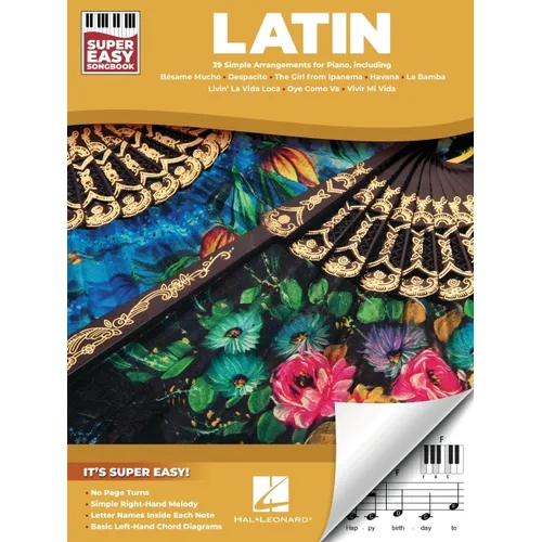 Latin - Super Easy Piano Songbook - Paperback