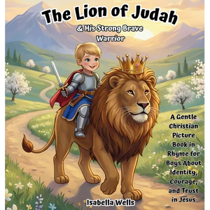The Lion of Judah & His Strong, Brave Warrior: A Gentle Christian Picture Book in Rhyme for Boys About Identity, Courage, and Trust in Jesus - Hardcover