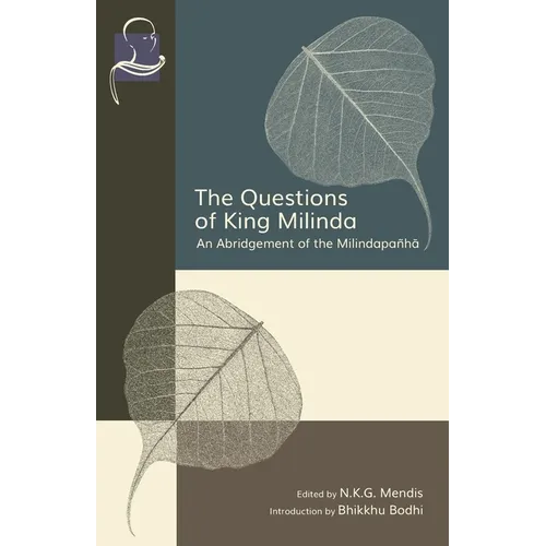 The Questions of King Milinda: An Abridgement of the Milindapañhā - Paperback