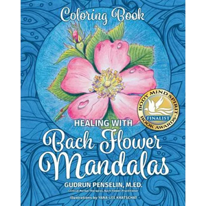 Healing with Bach Flower Mandalas: Coloring Book - Paperback