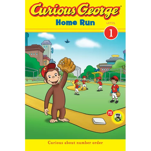 Curious George Home Run (Cgtv Early Reader) - Paperback