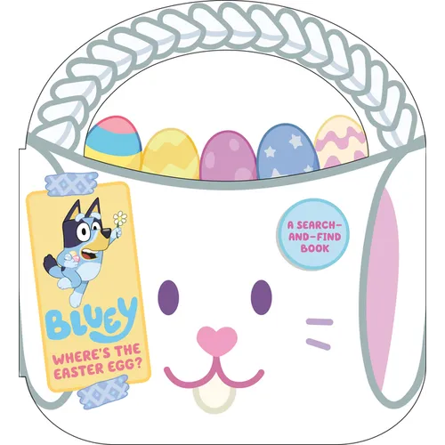 Bluey: Where's the Easter Egg?: A Search-And-Find Book - Board Book