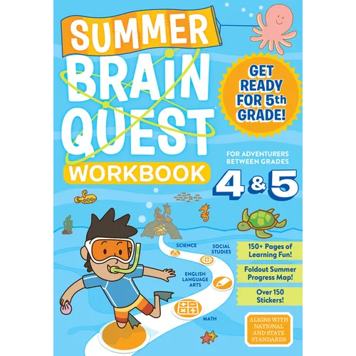 Summer Brain Quest: Between Grades 4 & 5 - Paperback