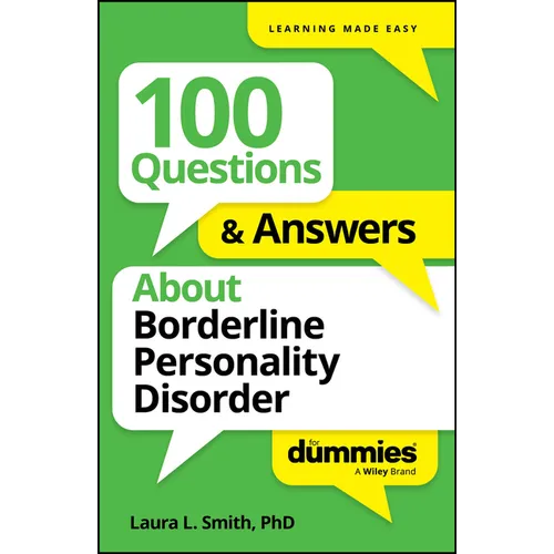 100 Questions & Answers about Borderline Personality Disorder for Dummies - Paperback
