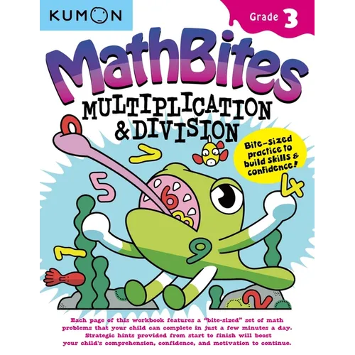 Kumon Math Bites: Grade 3 Multiplication & Division - Paperback