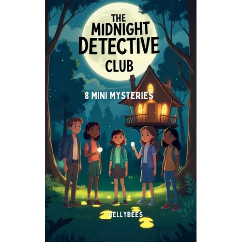 The Midnight Detective Club: 8 Mini Mysteries for Kids - Paperback