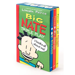 Big Nate Triple Play: Big Nate in a Class by Himself/Big Nate Strikes Again/Big Nate on a Roll - Paperback