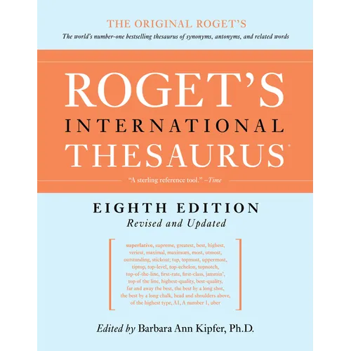 Roget's International Thesaurus, 8th Edition - Hardcover