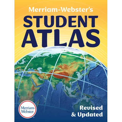 Merriam-Webster's Student Atlas - Paperback