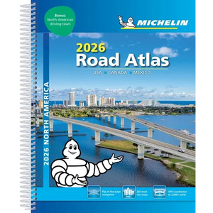 Michelin North America Road Atlas 2026: Usa, Canada, Mexico - Spiral