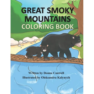 Great Smoky Mountains Coloring Book - Paperback