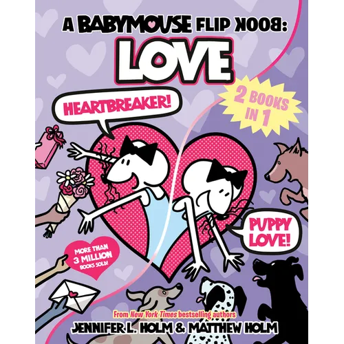 A Babymouse Flip Book: Love (Heartbreaker + Puppy Love): (A Graphic Novel) - Paperback