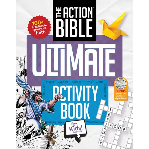 The Action Bible Ultimate Activity Book for Kids - Paperback