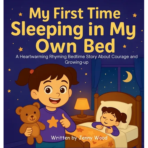 My First Time Sleeping in My Own Bed: A Heartwarming Rhyming Bedtime Story About Courage and Growing-up - Hardcover
