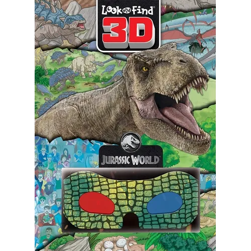 Jurassic World: Look and Find 3D - Hardcover
