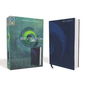 NIV, Revolution Bible, Imitation Leather, Blue: The Bible for Teen Guys - Imitation Leather