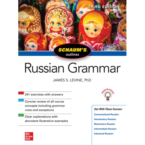 Schaum's Outline of Russian Grammar, Third Edition - Paperback