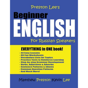 Preston Lee's Beginner English For Russian Speakers - Paperback