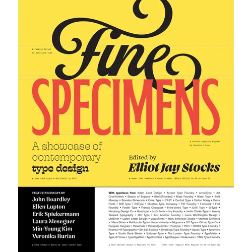 Fine Specimens: A Showcase of Contemporary Type Design - Hardcover