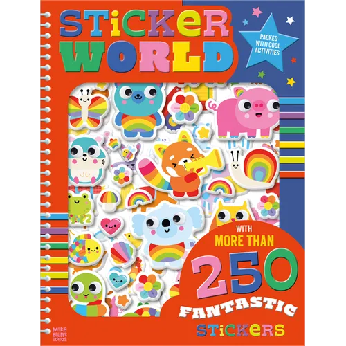 Sticker World Activity Book - Paperback