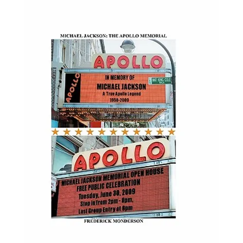 Michael Jackson: The Apollo Memorial - Paperback