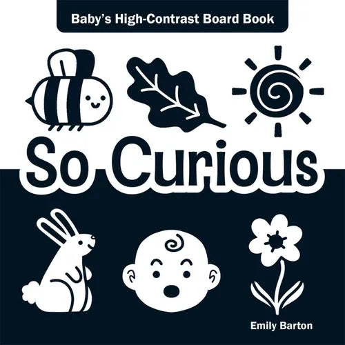 So Curious: Baby's High-Contrast Board Book - Board Book