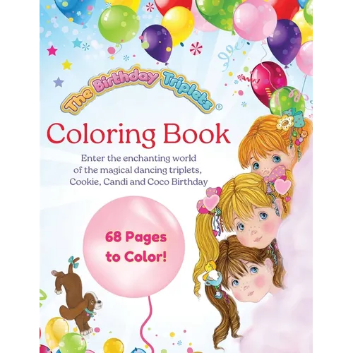 The Birthday Triplets Coloring Book - Paperback