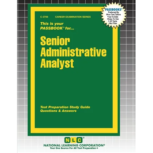 Senior Administrative Analyst - Paperback