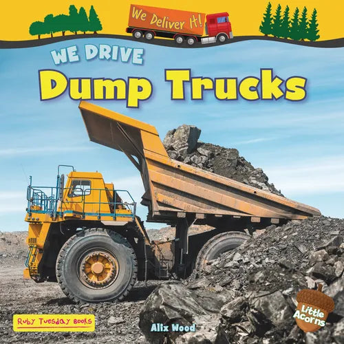 We Drive Dump Trucks - Library Binding