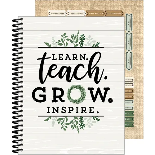 Farmhouse Teacher Planner - Spiral