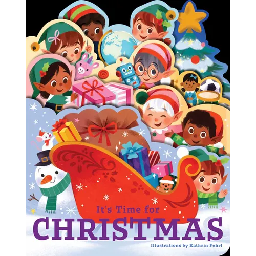 It's Time for Christmas - Board Book
