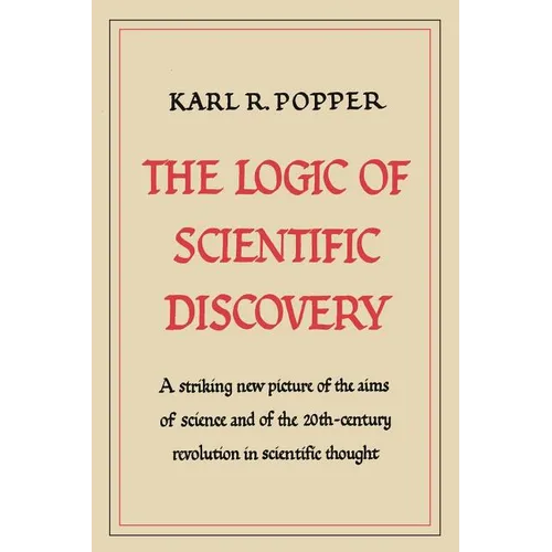 The Logic of Scientific Discovery - Paperback