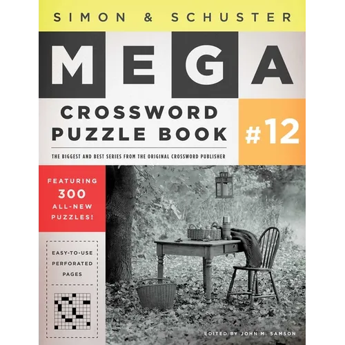 Simon & Schuster Mega Crossword Puzzle Book #12 - Paperback