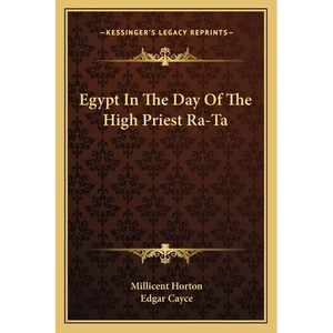 Egypt In The Day Of The High Priest Ra-Ta - Paperback