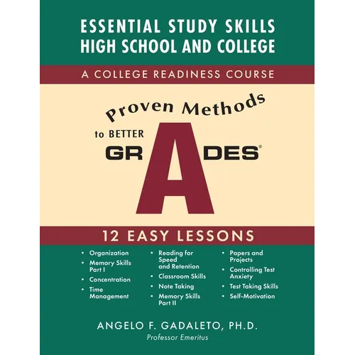 Proven Methods To Better Grades - Paperback