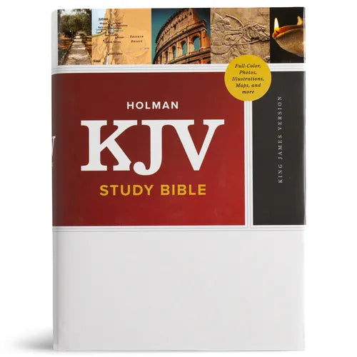 KJV Study Bible, Full-Color, Hardcover - Hardcover